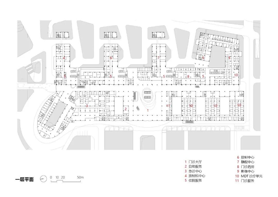 德阳市人民医院旌北院区（第五代医院）建设工程项目丨中国德阳丨中国建筑西南设计研究院有限公司-57