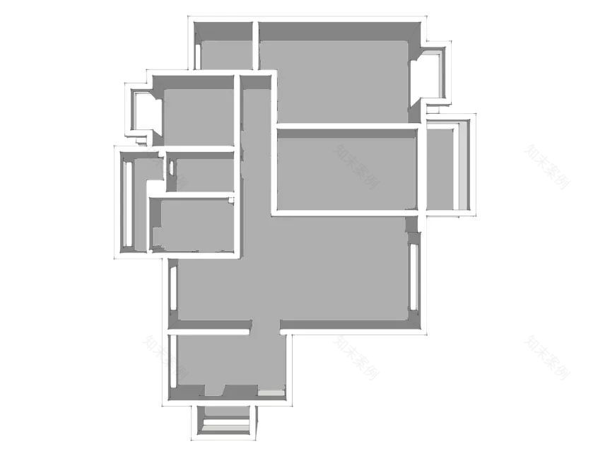 重庆 152㎡简约风住宅,设计师项涛打造舒适生活空间-3