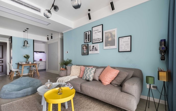 万和玺园,北欧风也可以很少女 TK设计实景案例-13