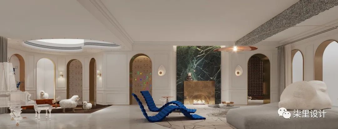 柒里设计｜法式名邸-22