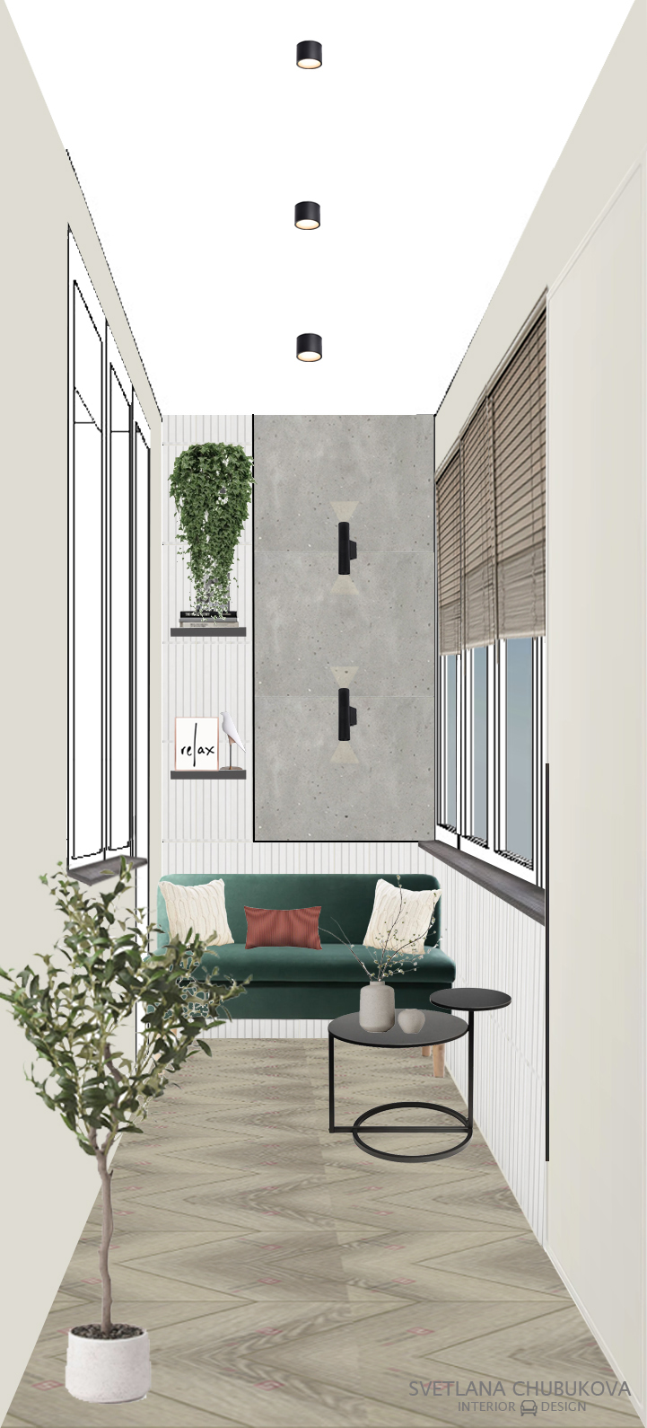 74·6平米莫斯科公寓设计项目丨俄罗斯莫斯科丨Design Chubukova Svetlana-19