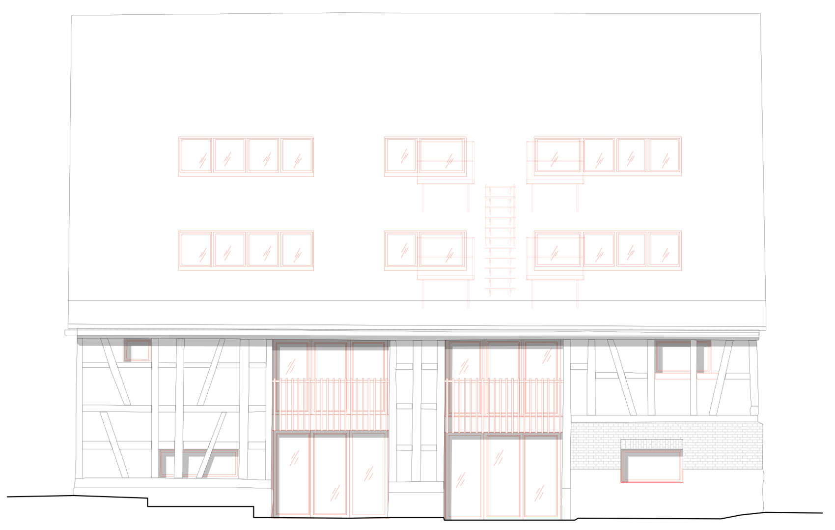 DOPPELSCHEUNE谷仓住宅丨德国丨KO,OK Architektur-65