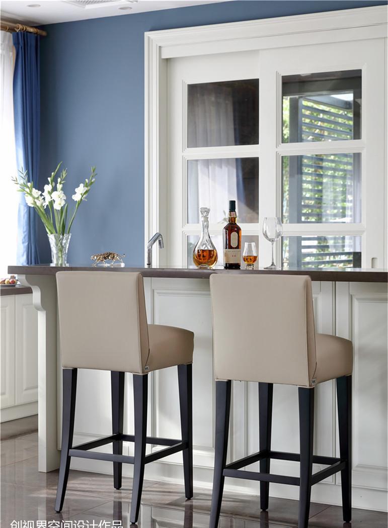 御墅蓝调空间 | 现代简约与古典仪式感的完美融合-26