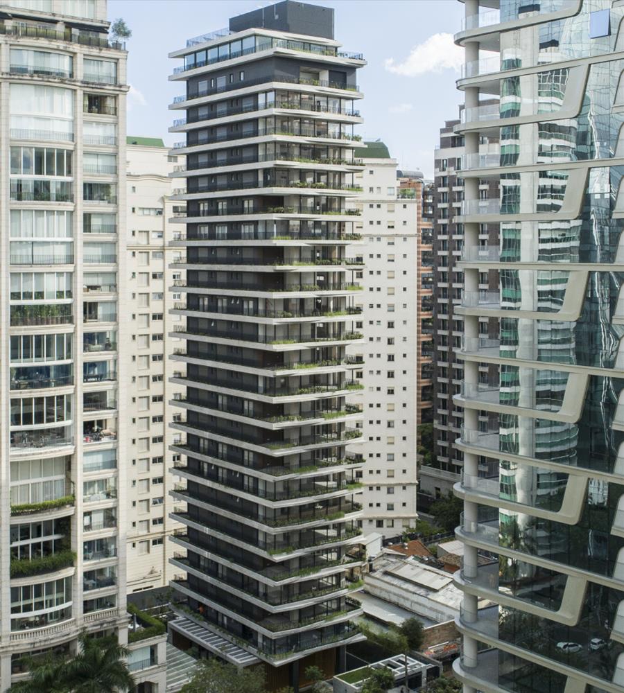 巴西豪华公寓设计,现代风格与自然元素完美融合-1