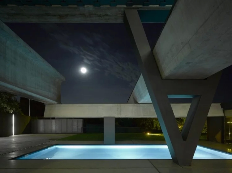 豪华别墅 现代风格马德里的个性住宅-10