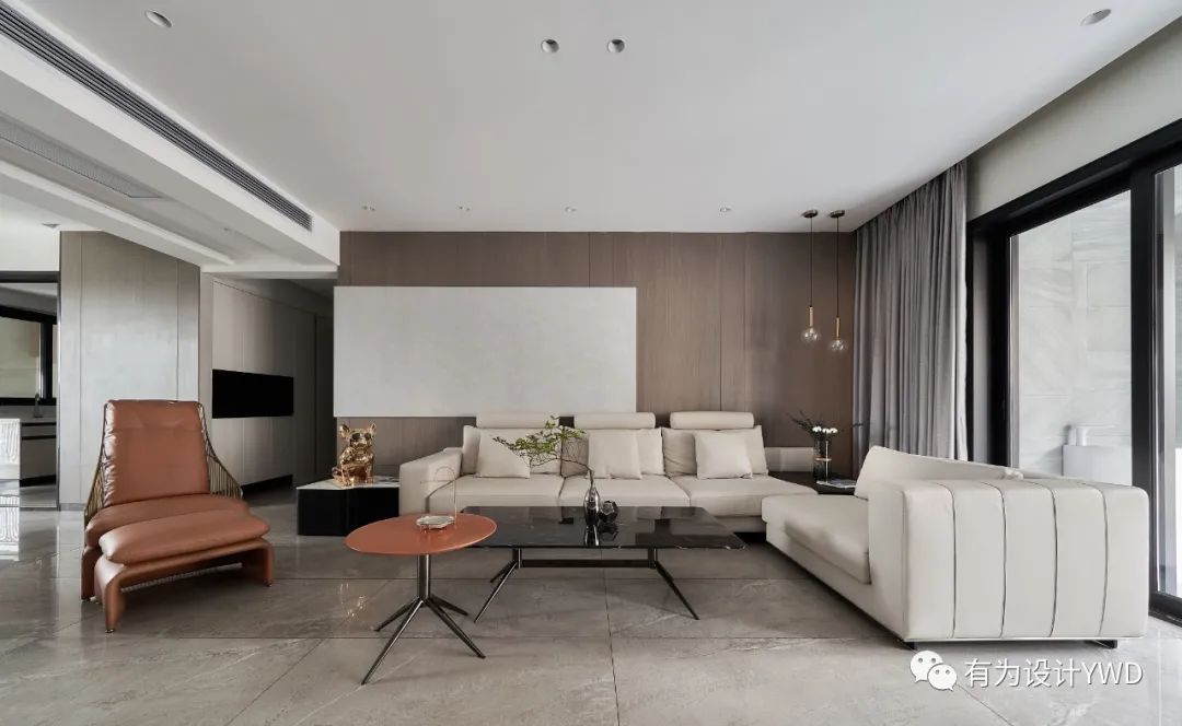 佛山南海中海千灯湖一号，木饰面与大理石的温暖碰撞-20