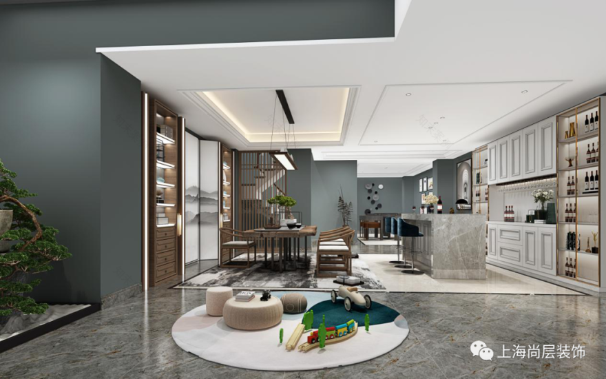 任明亮打造宝华北岸郡墅现代欧式浪漫空间-20