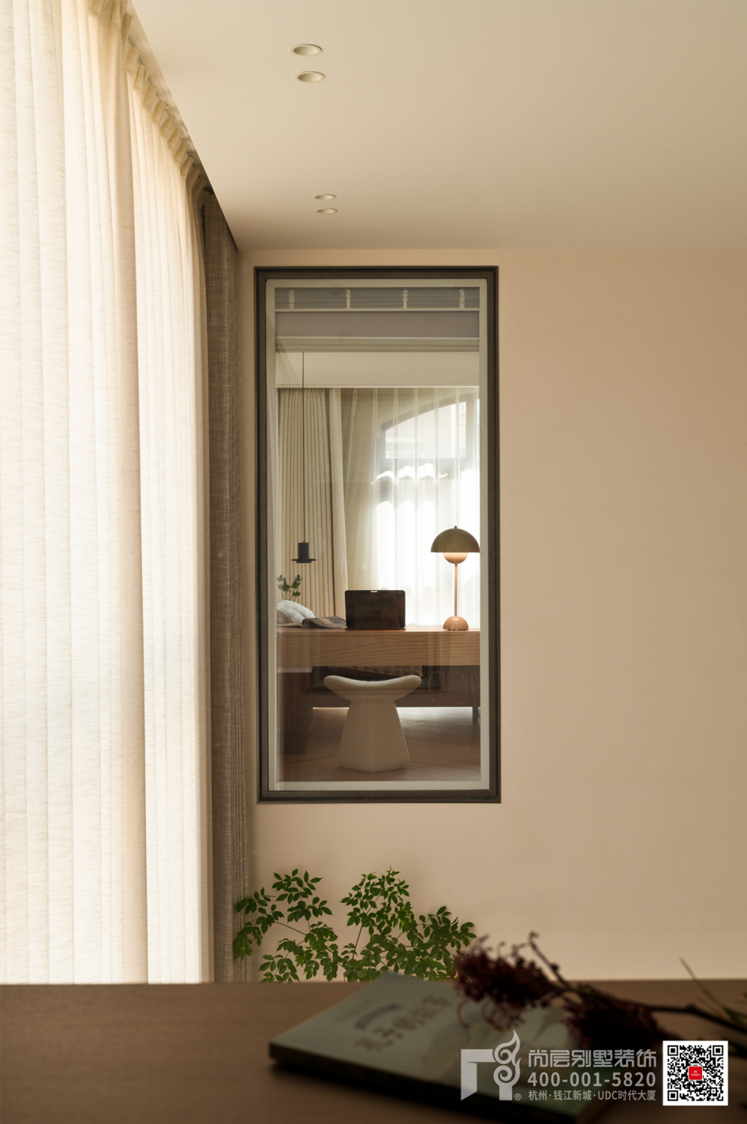 500㎡富春壹号院·木影流光·自然叙事的现代“剪影”别墅丨杭州尚层装饰-57