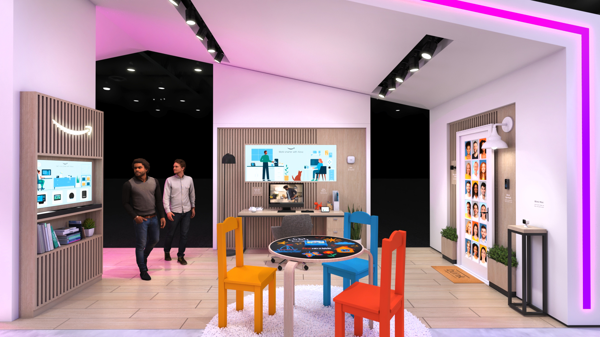 AMAZON+RING 展览概念设计丨EWI Worldwide-13