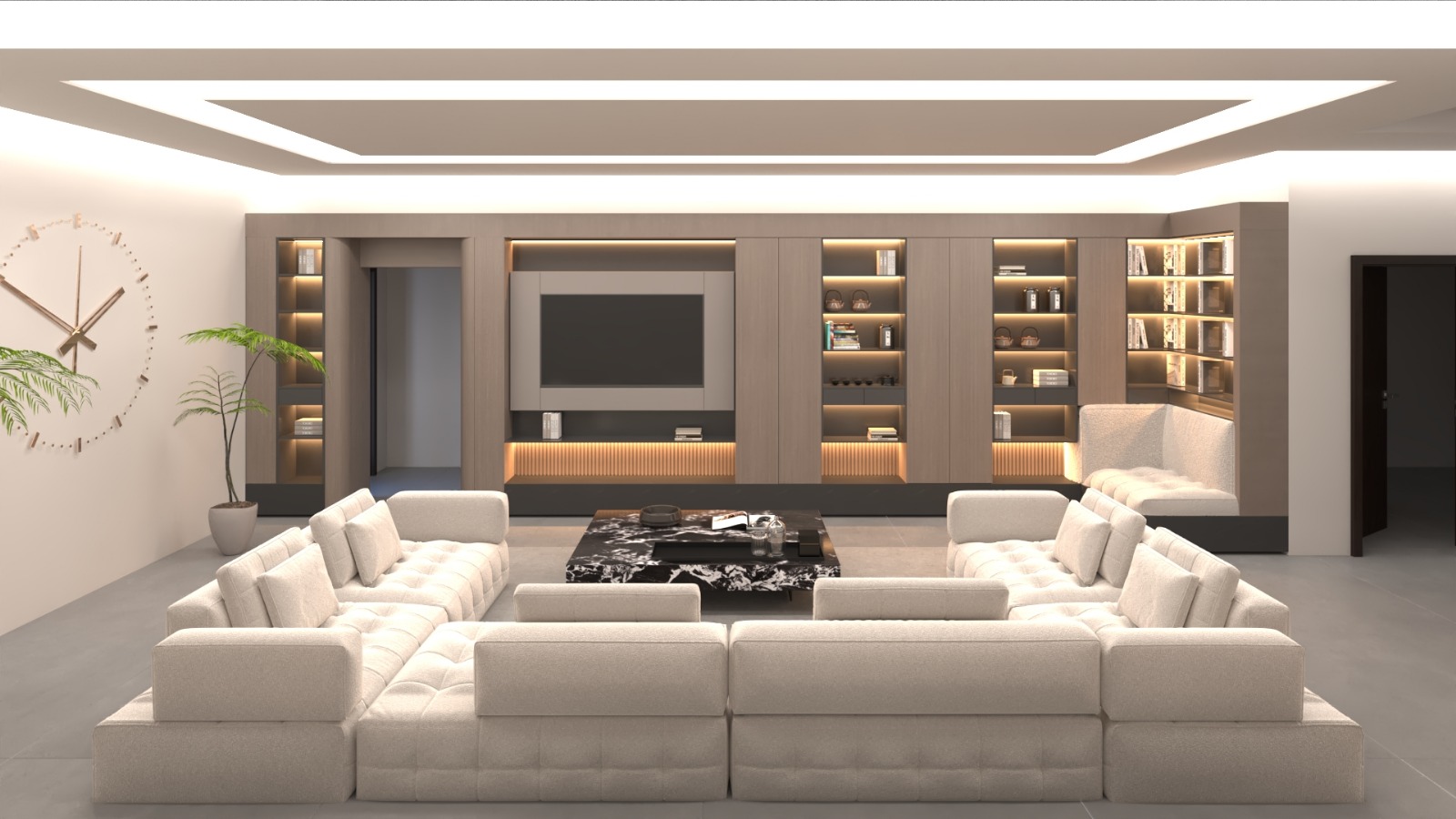 Living Room Interior Design | Modern Comfort-0