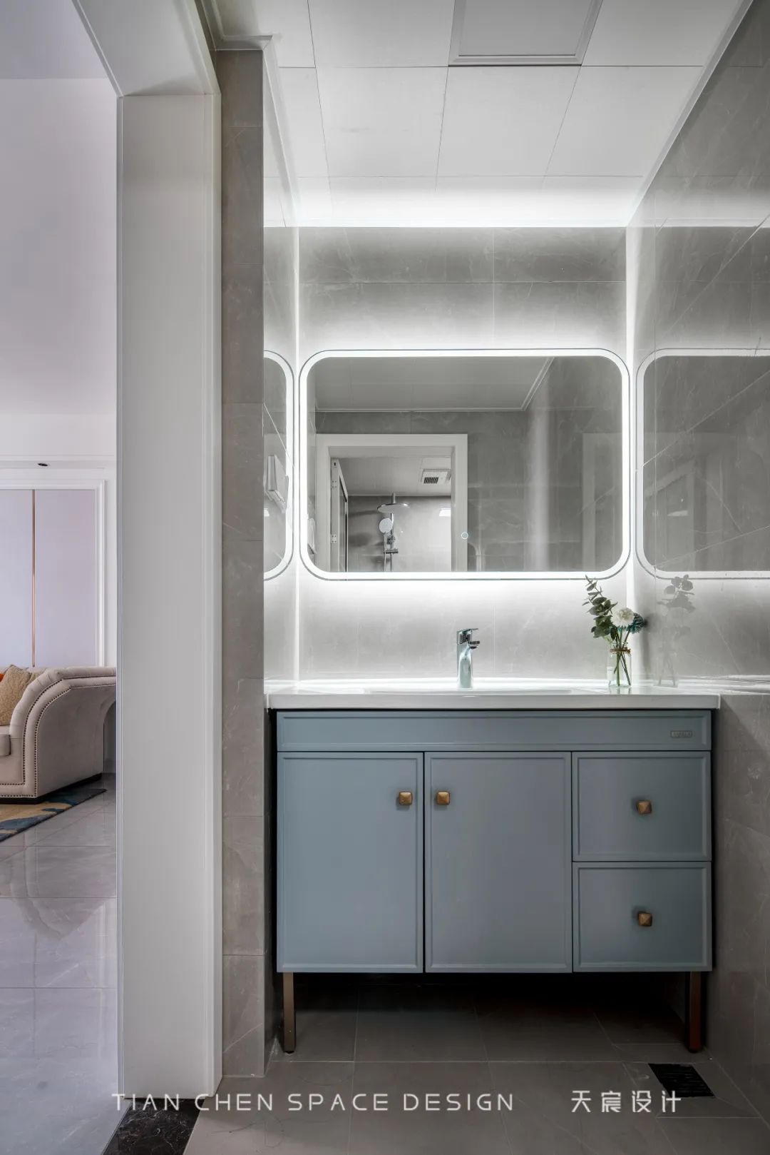 美式轻奢联发·雍榕华府丨吾月软装,天宸设计-39