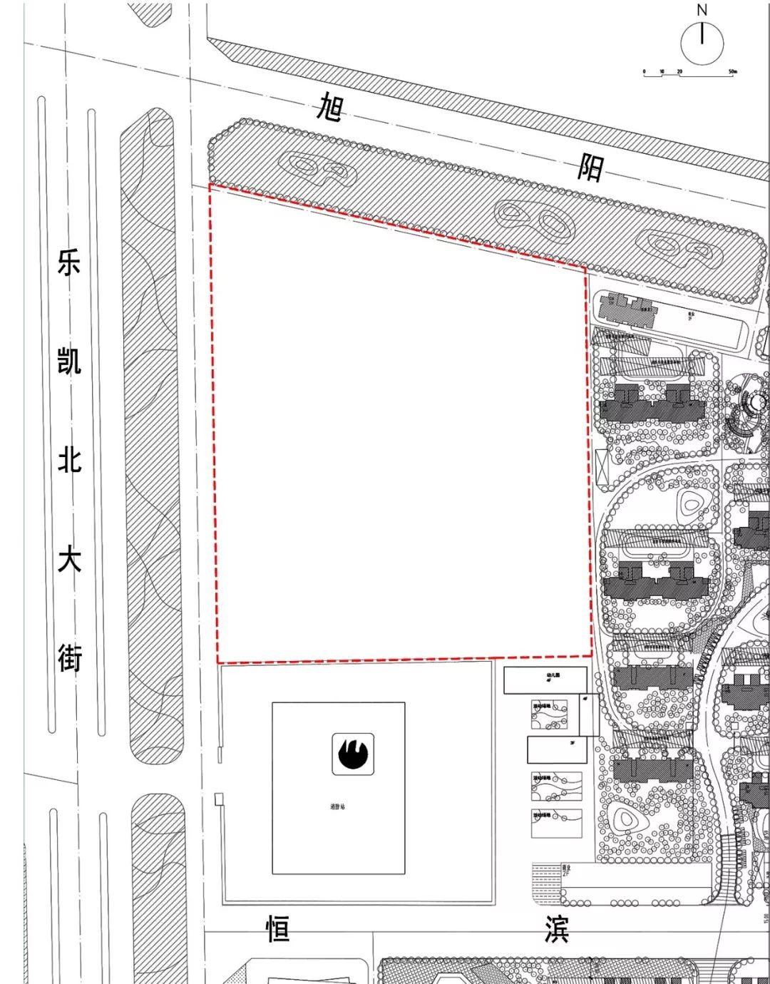 保定实验学校——现代园林生态校园-20