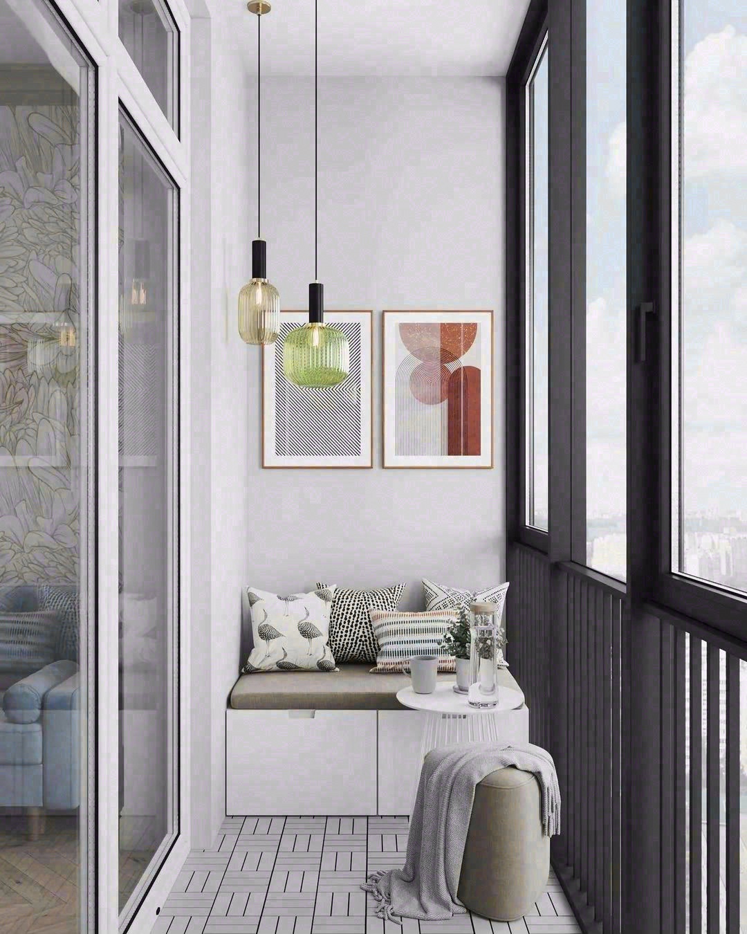 45㎡小公寓设计丨Juliababintseva-30