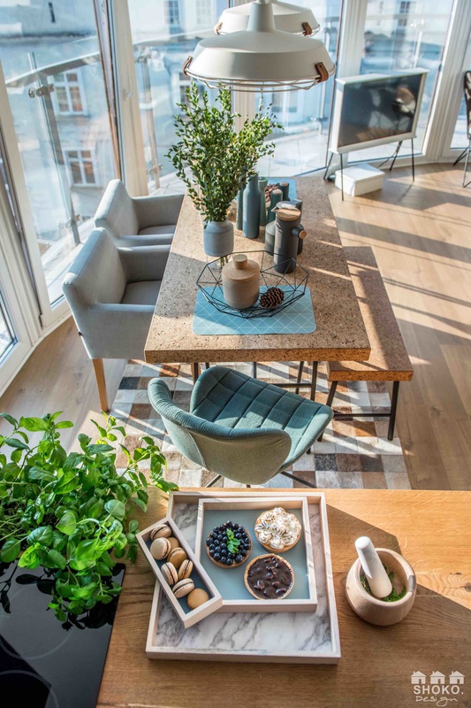 波兰全景窗公寓 | 明亮色彩与趣味空间-6