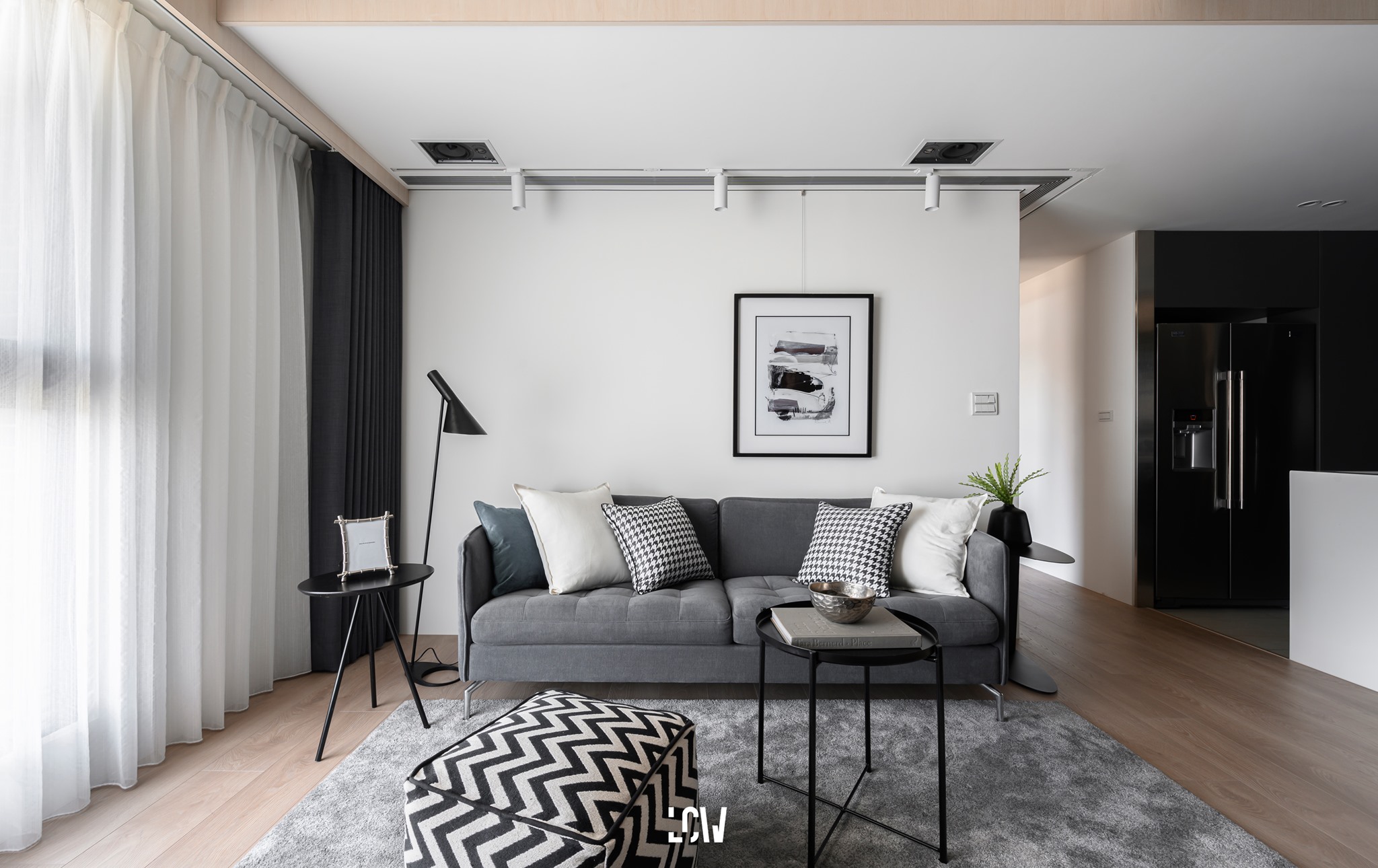 灰调生活空间 | “优の厨柜”打造舒适家居-10