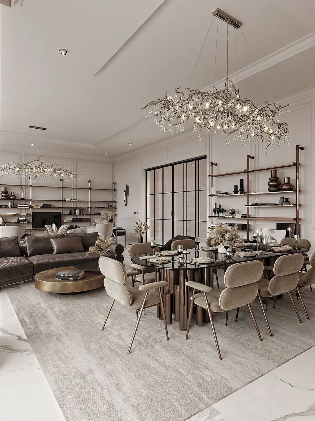 别墅豪宅 室内设计丨阿曼丨ZEBRANO,Buro One-24