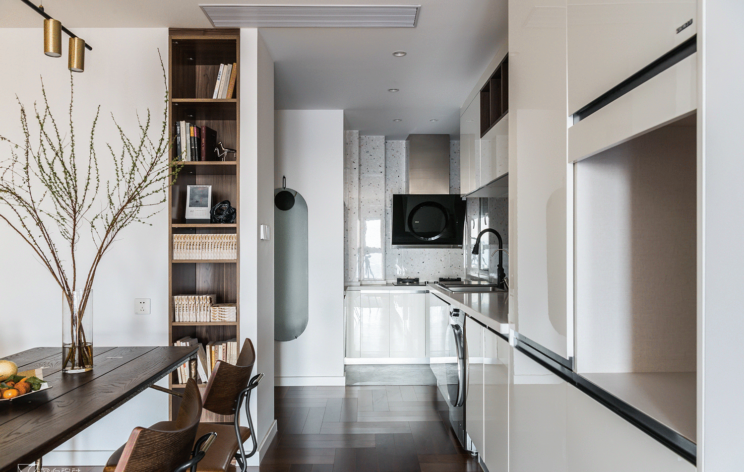 深白设计丨平层丨60平小户型的全屋减压法-2