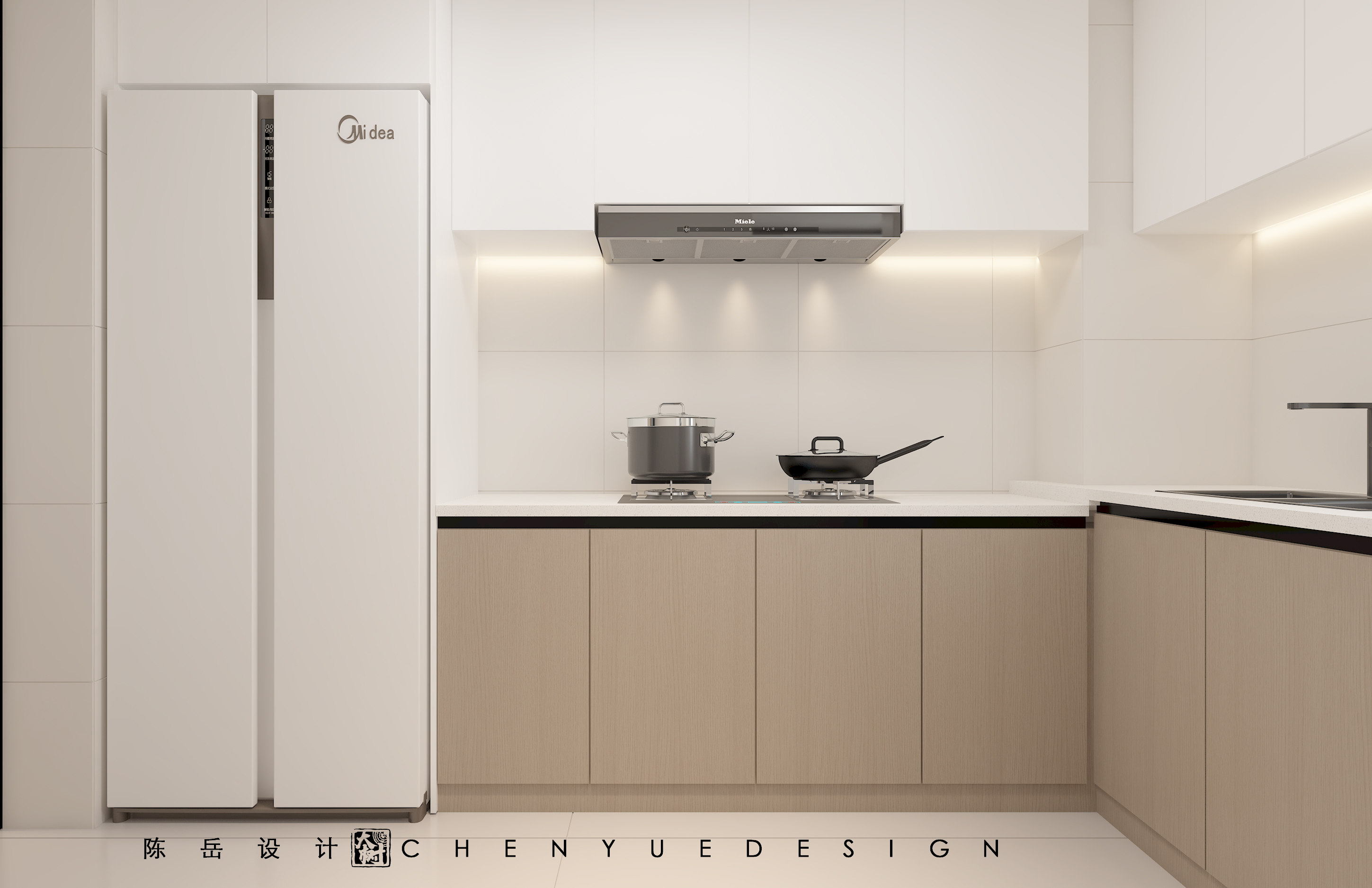 云港 · 凯德世纪名邸 143㎡室内设计丨中国成都丨陈岳-25