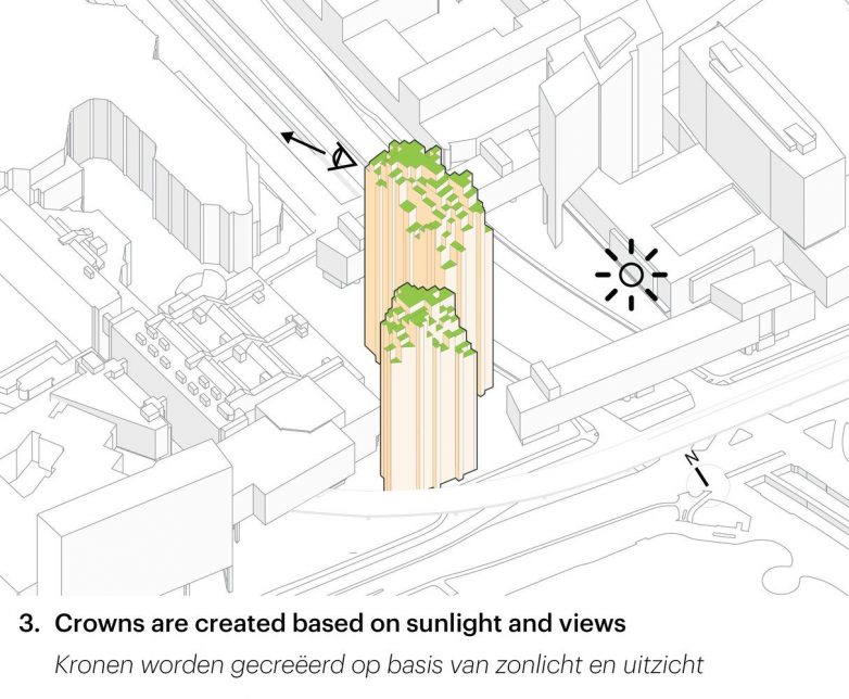 Grotius Towers（海牙“塌陷”皇冠建筑）丨荷兰海牙丨MVRDV-34