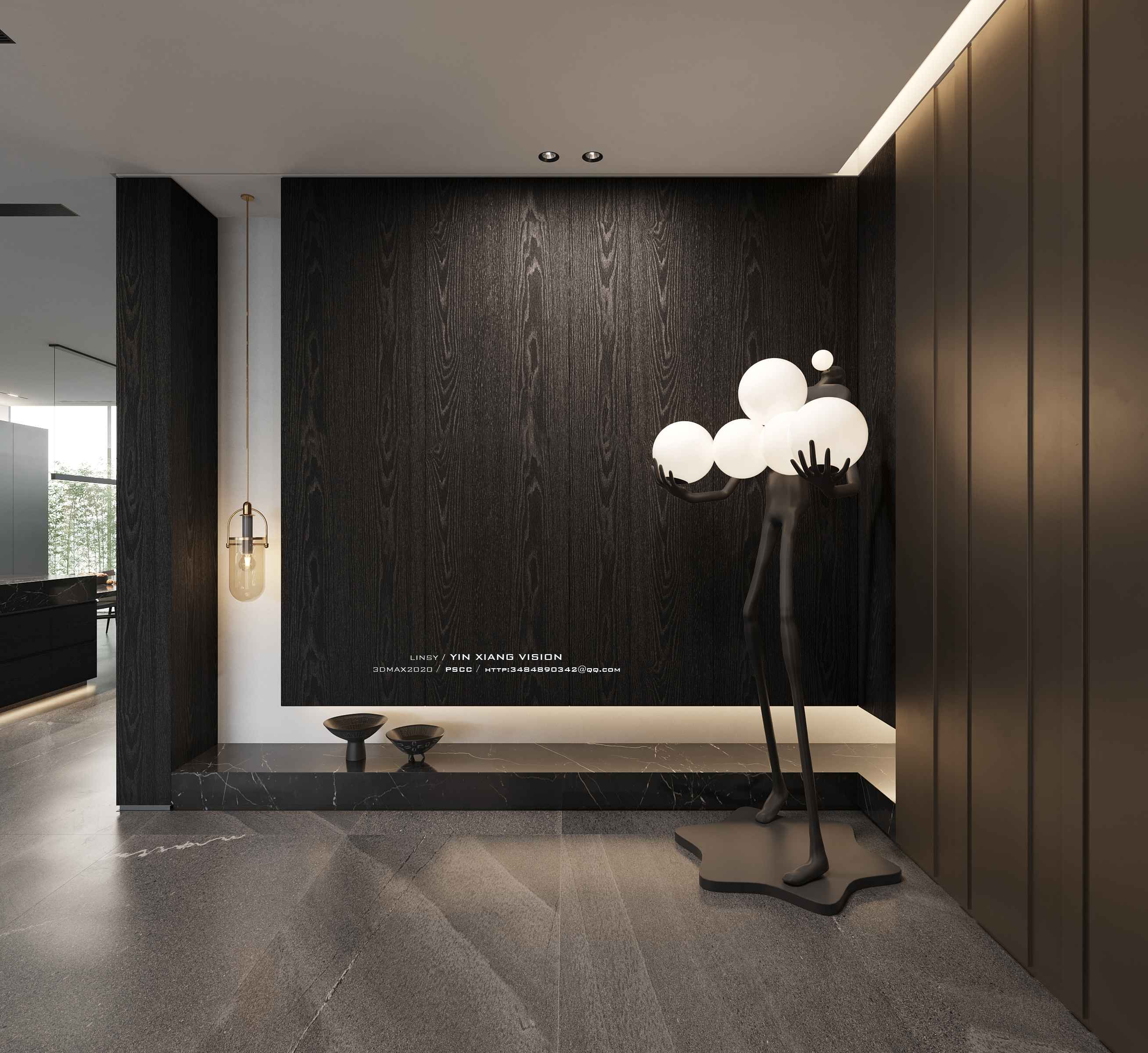 两套现代住宅表现-0