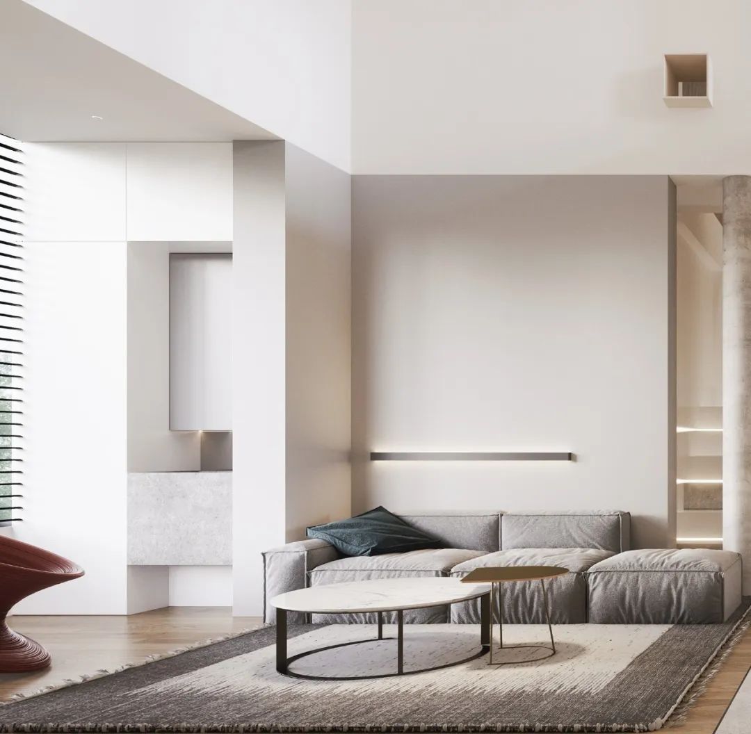 上海首创禧瑞 LOFT | 极简风格中的空间情感表达-22