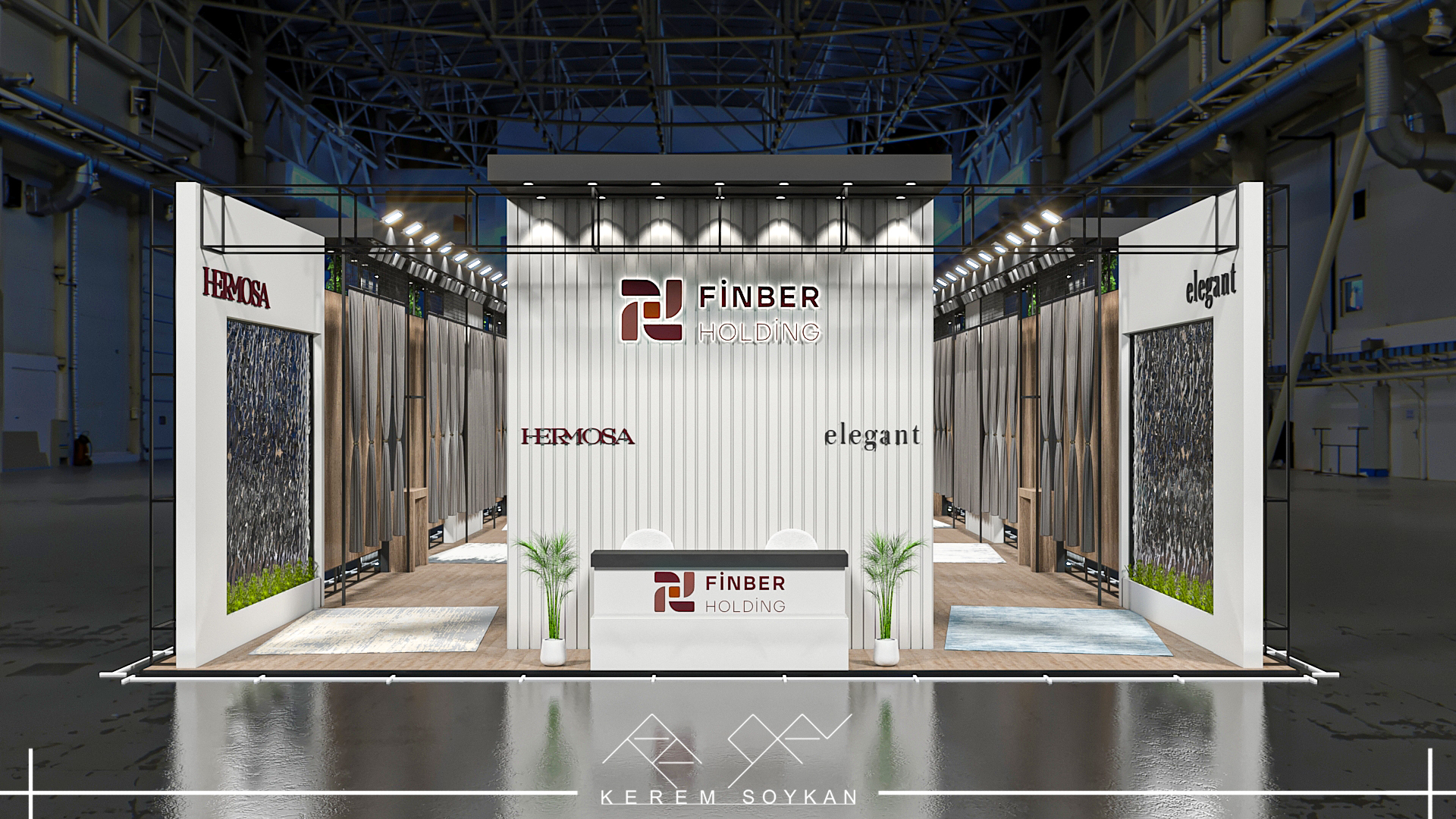 Finber Holding Exhibition Stand Design HOMETEX 2024-5