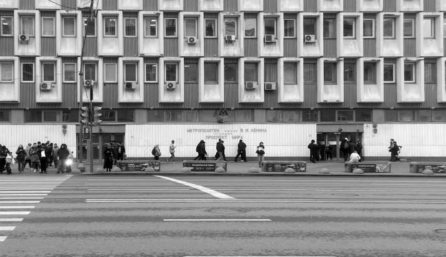 莫斯科地铁“ Prospect Mira ”地面出入口丨俄罗斯莫斯科丨Nina Aleshina等-27