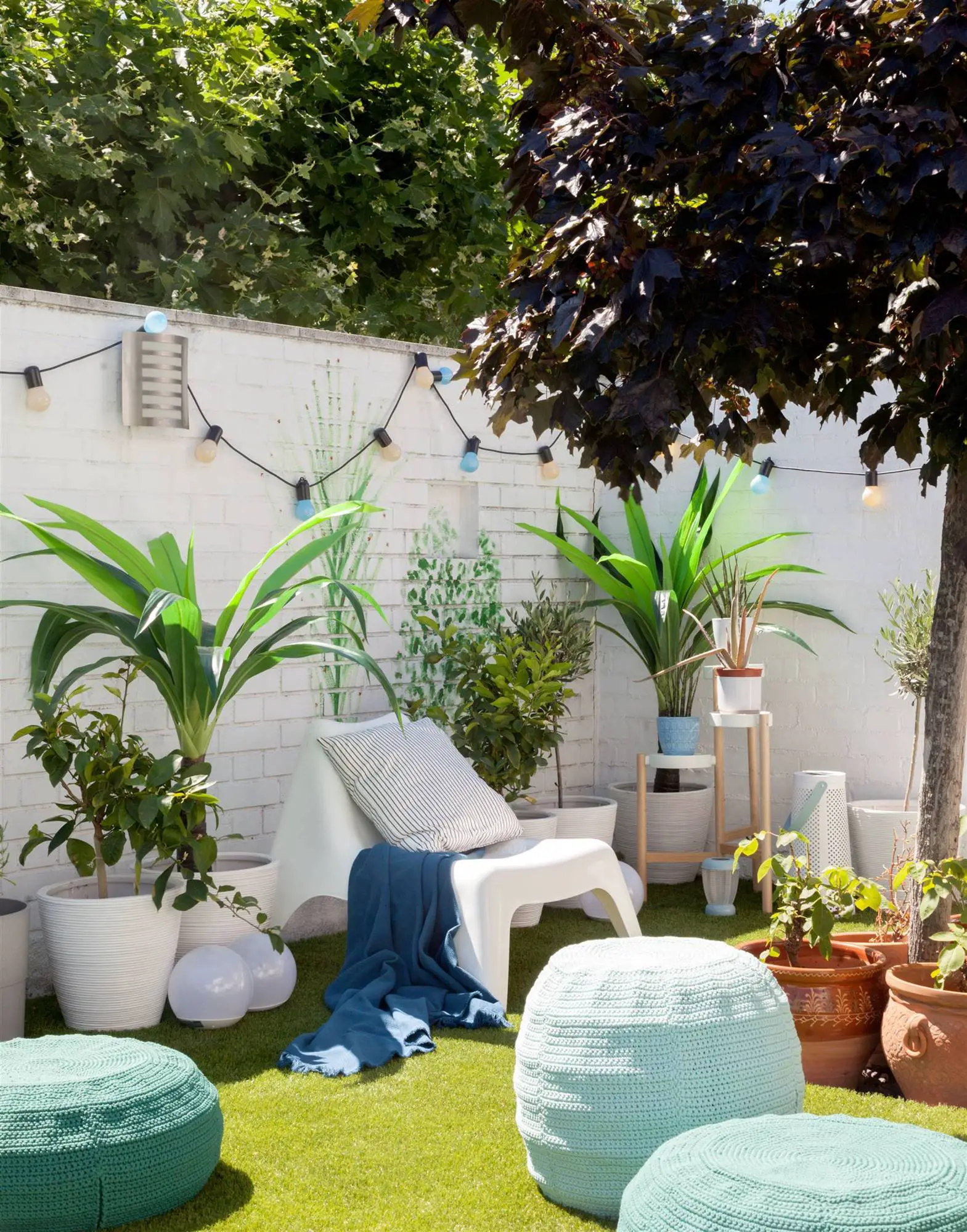 IKEA 打造城市绿洲花园阳台，演绎清新地中海风-5