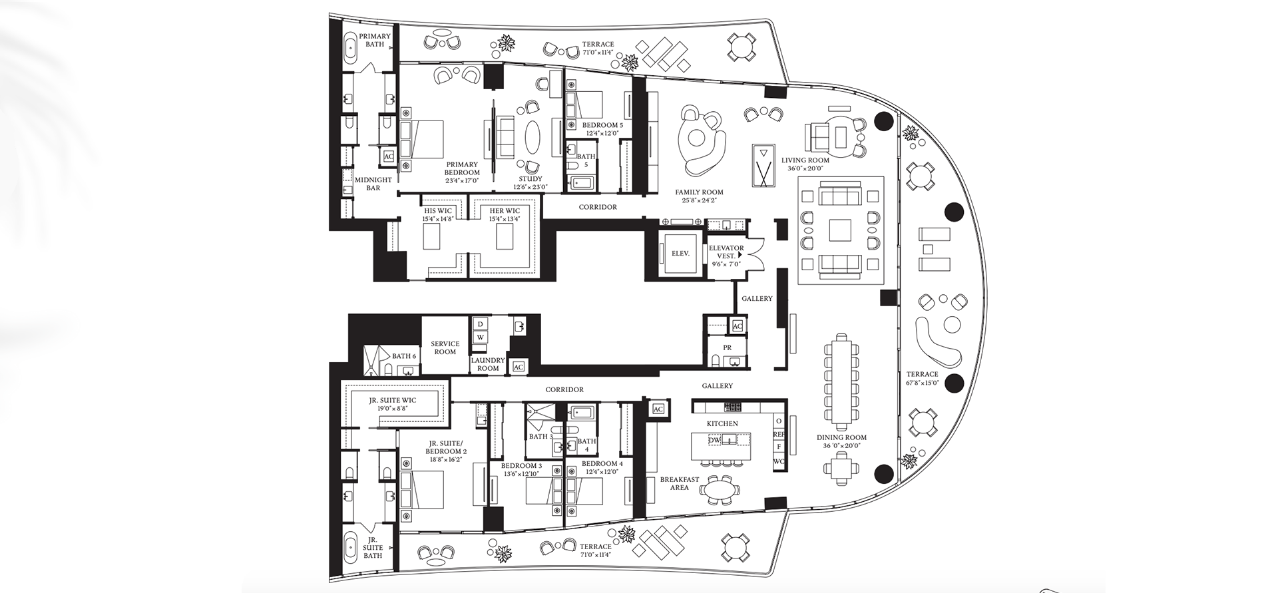 迈阿密瑞吉住宅丨美国-35