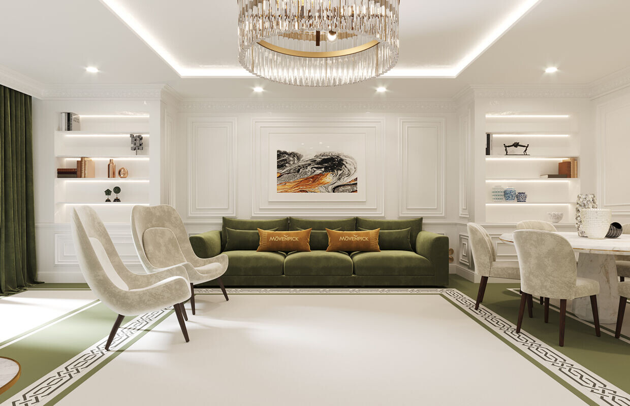 摩洛哥风情,现代奢华——Movenpick Hotel 皇家套房设计-29