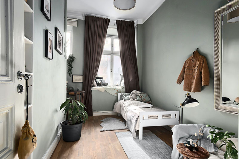 斯堪的纳维亚风格公寓，绿植装点生活-22