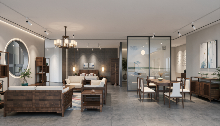 漫朴家具设计集合相关项目(含上海展,佛山店,茶空间展厅)丨中国上海-14