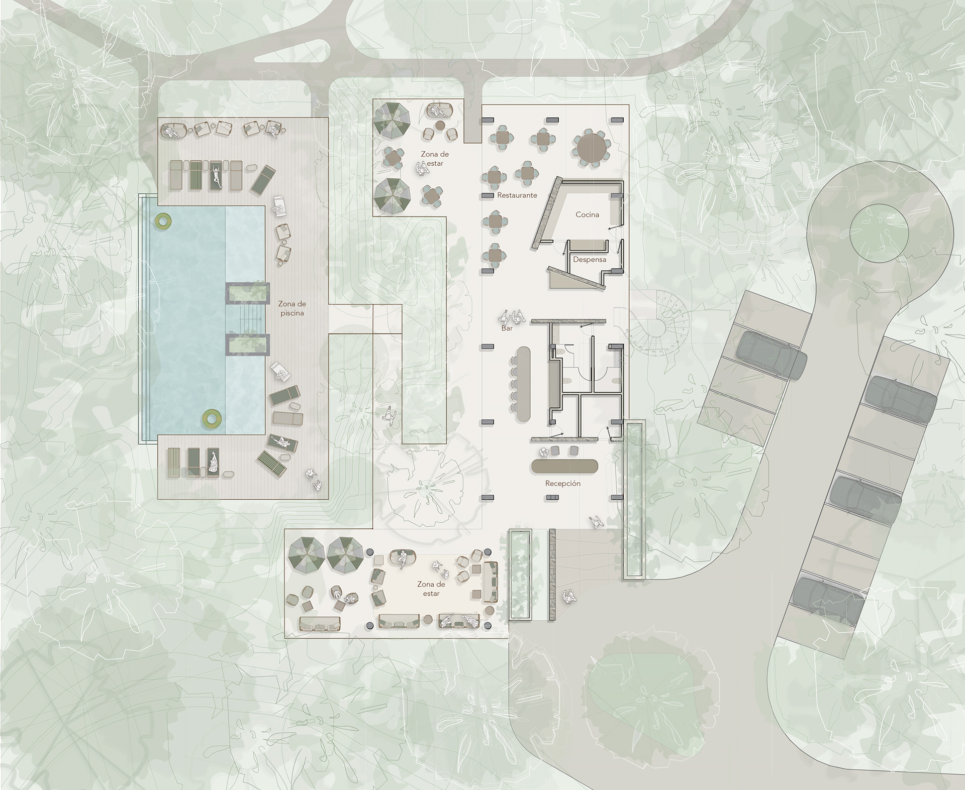 售楼处平面图-3