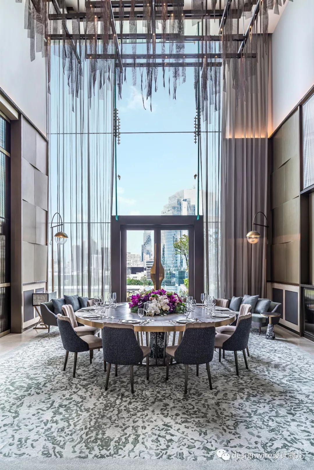 曼谷文华东方管理式住宅 | 电影叙事般的现代奢华空间-11