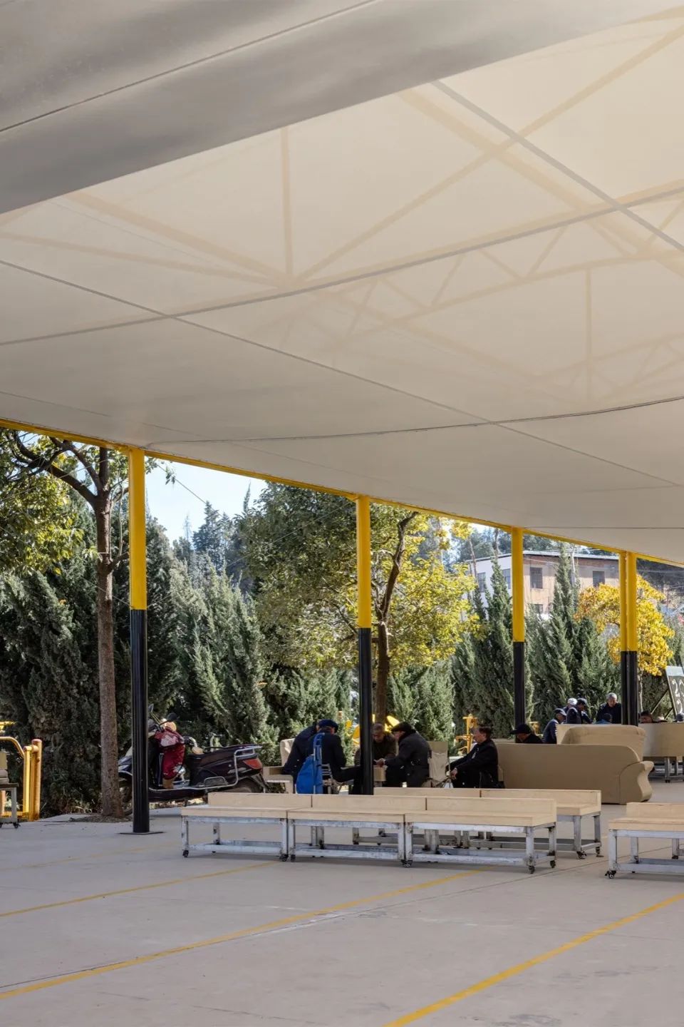 几样工作室｜少即是足——2024滇池风土艺术季入口“大棚”-113