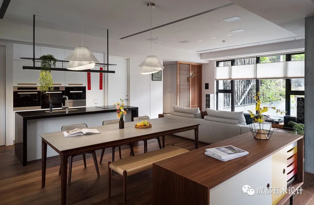 现代原木感混搭居所丨大墨-30