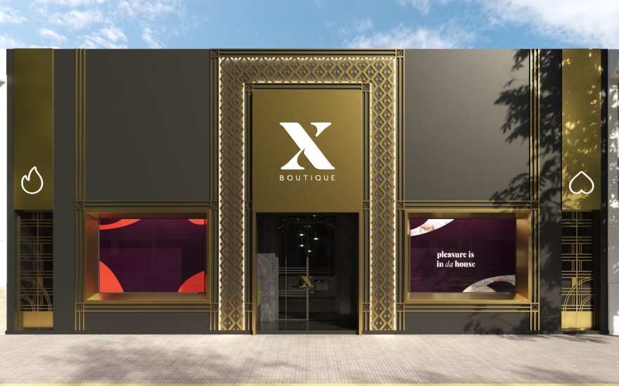 X Boutique 浪漫内衣店设计-6