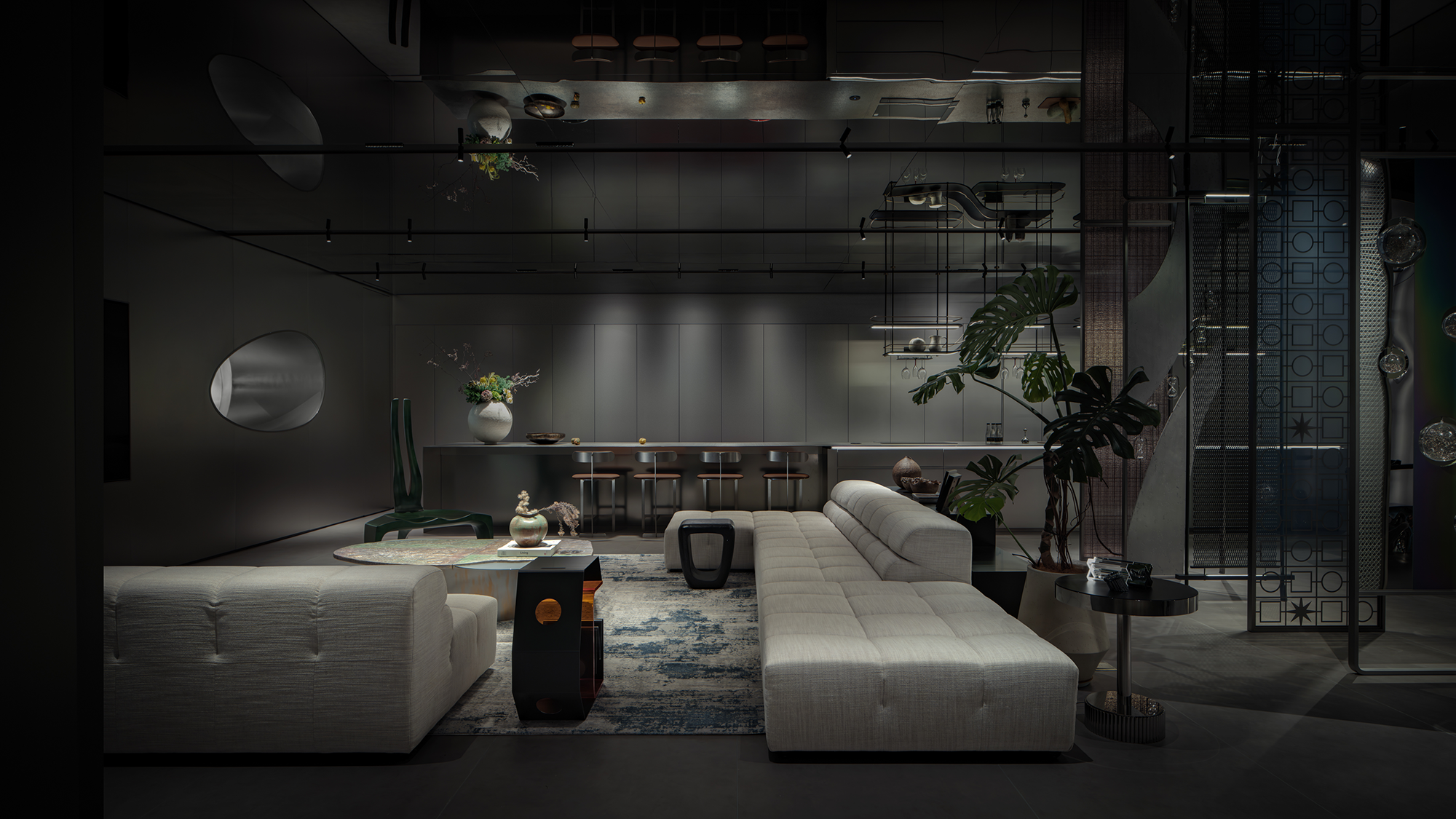 莫戈金属未来艺术展厅丨中国杭州丨黄永才  RMA共和都市-48