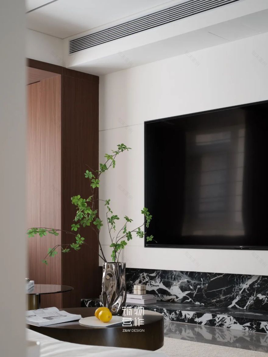 筑物设计|128m²刚好装得下全世界的松弛,像走在都市里的“满足”-43