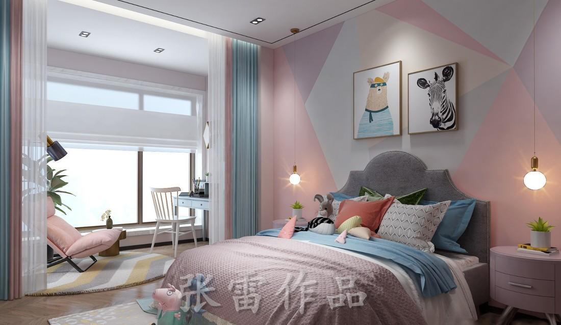 
万科班芙花园430平轻奢极简风格 -3