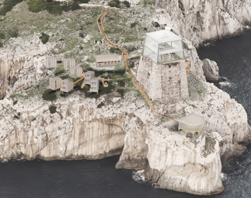 唯一中国学生组突围!RAC优秀学员强势斩获(ReUse)重塑米涅瓦瞭望塔遗址设计竞赛:创新提案特别提名!-50