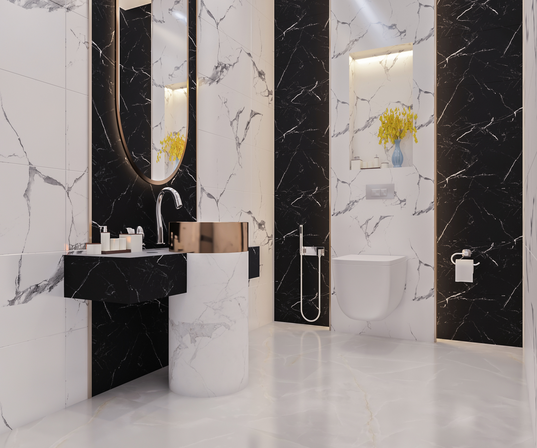 Design of sinks and bathrooms-5