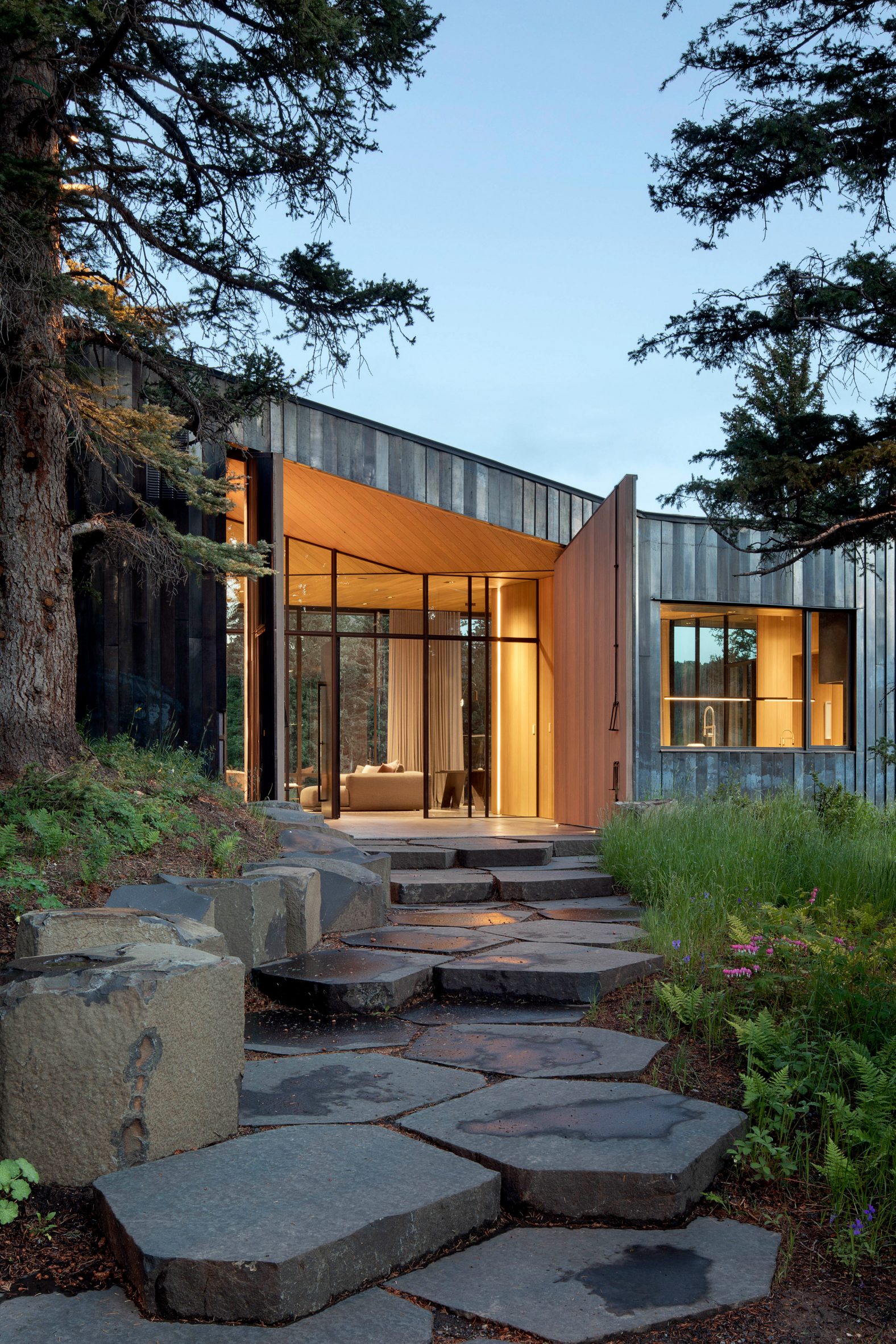 CCY architects wraps Colorado house in patinated copper-34