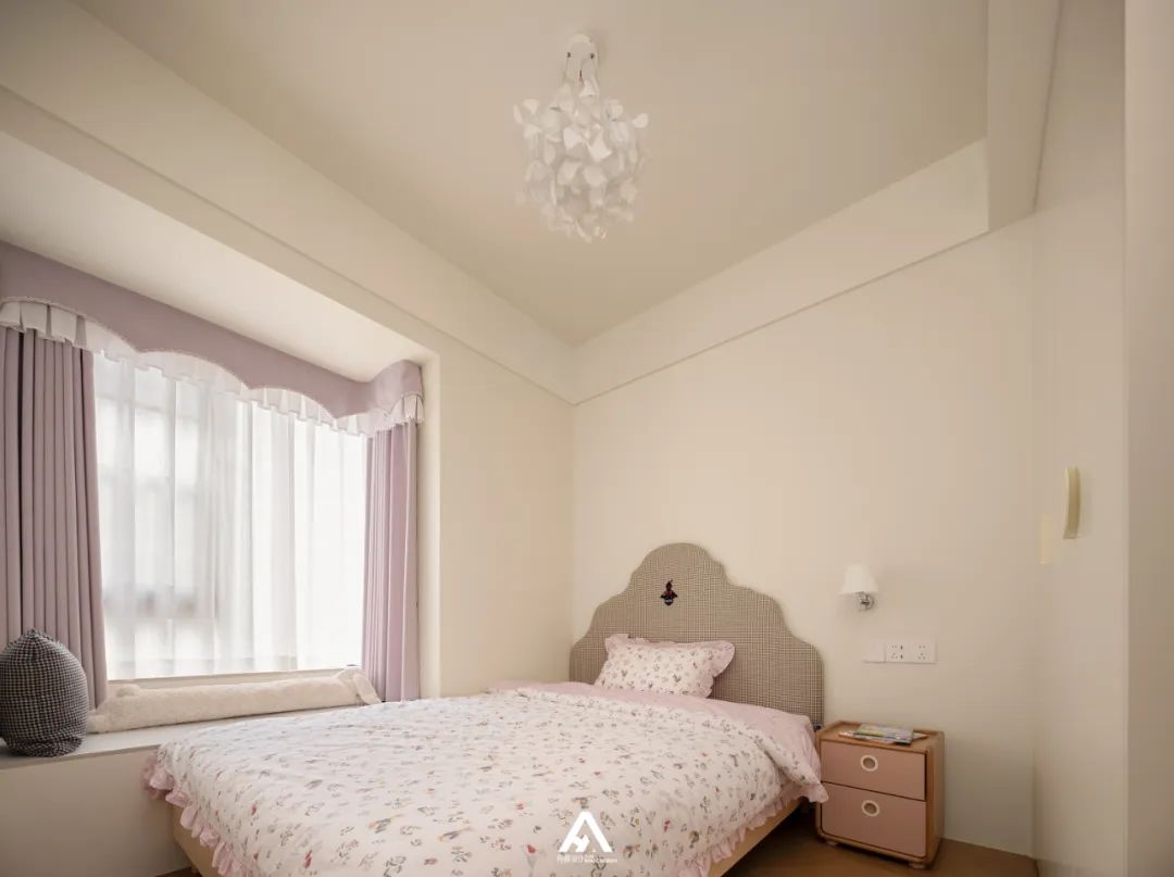 南昌阿鹤设计|自带清凉感的家，淡彩绿意~-43