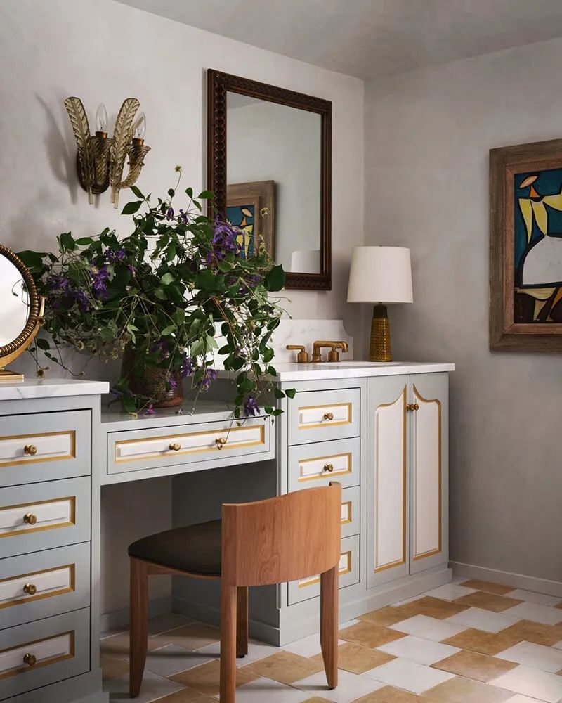 中古风殖民地住宅丨Nina Farmer-21