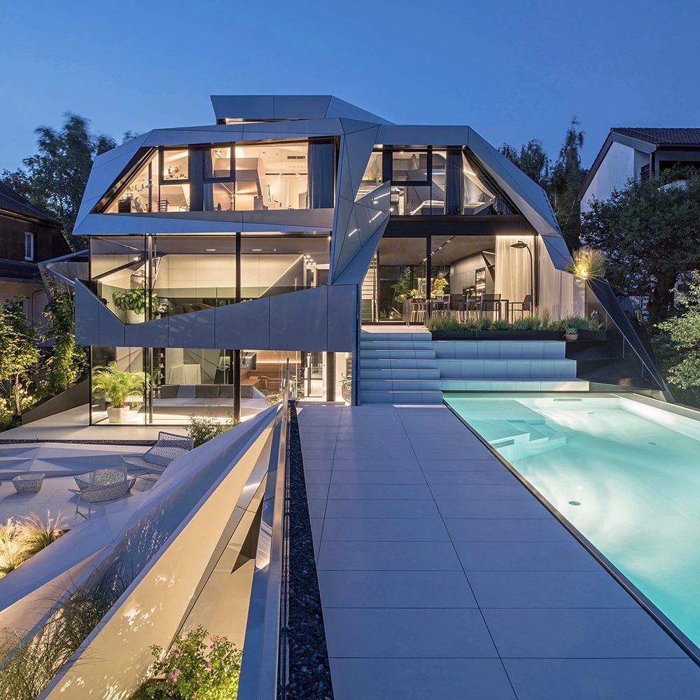 未来感住宅设计，维也纳 Ad2 Architekten 事务所打破传统-36