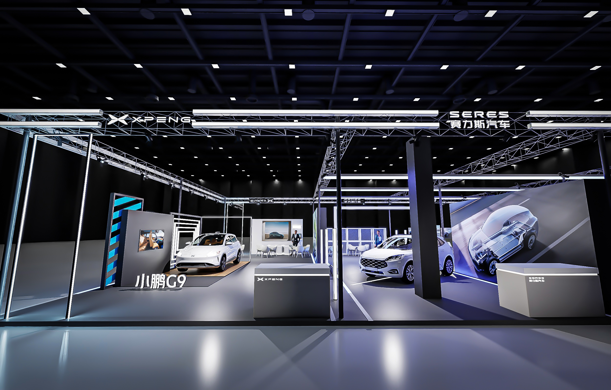 奥迪-小鹏-塞力斯汽车-广汽传媒-理想汽车车展-6