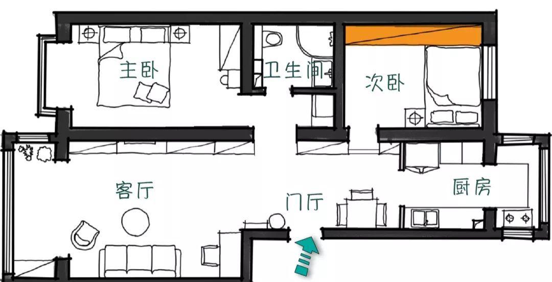 玖雅忆萱设计师打造幸福甜蜜的两居室-60