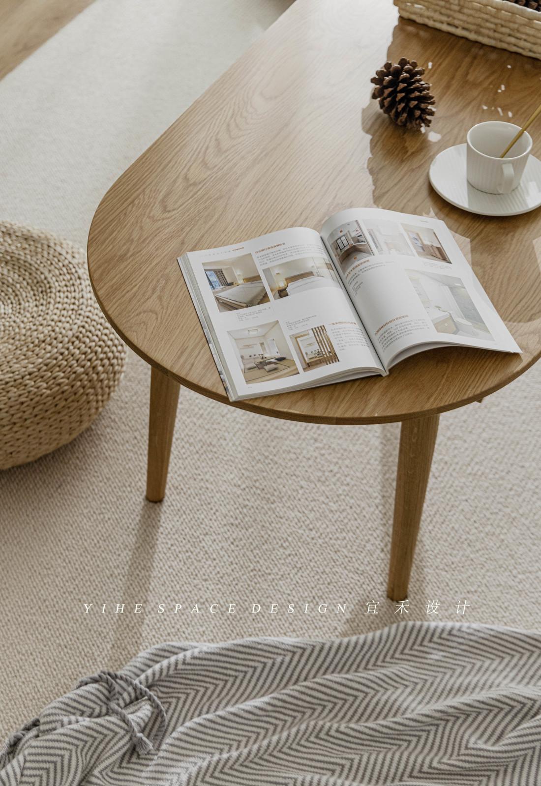 芜湖宜禾设计丨平层丨『 蜜 · 糖 』130㎡温暖日系原木-21