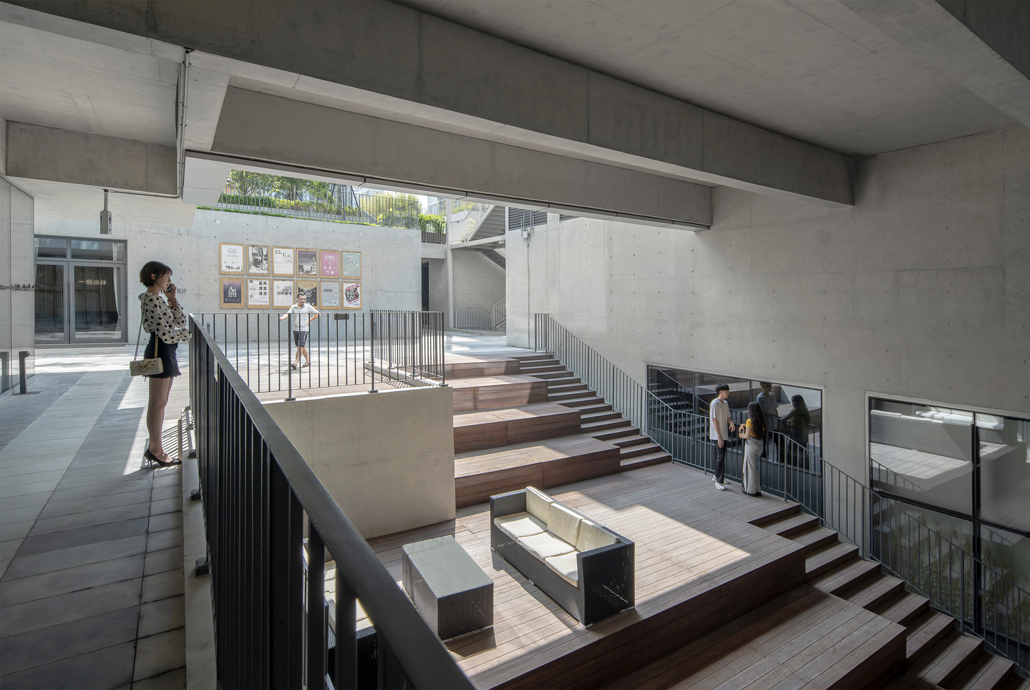 深圳万科社区 A1-B2 与公交车站-55